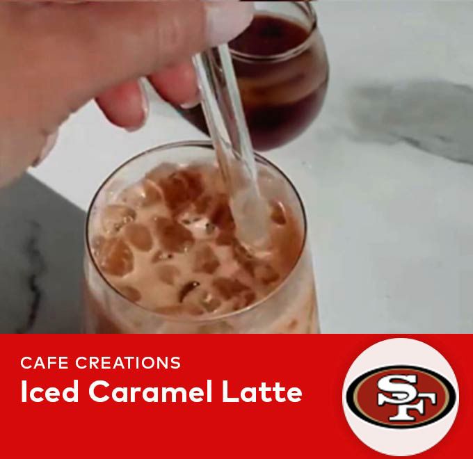 Iced Caramel Latte