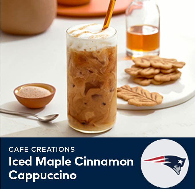 Iced Maple Cinnamon Cappuccino