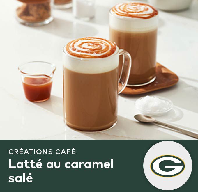Créations Café Latté au caramel salé