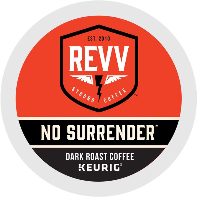 NO SURRENDER K-Cup, Dark Roast, K-Cup, 24/Box NO SURRENDER K-Cup, Dark Roast, K-Cup, 24/Box