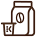 Ground coffee icon