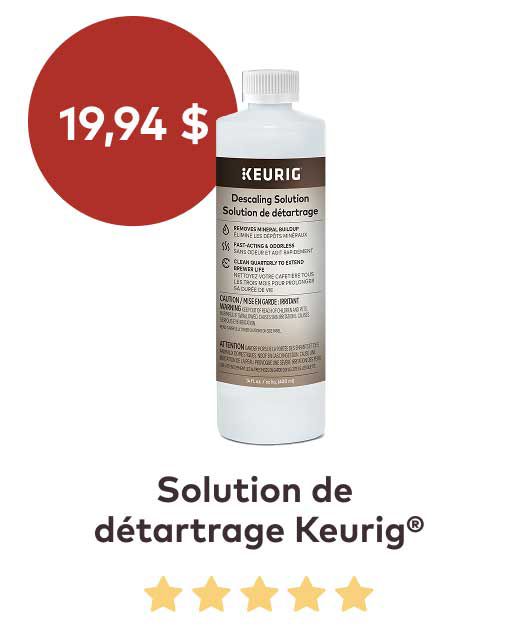 Solution de détartrage Keurig®