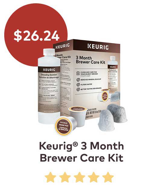 Keurig® 3 Month Brewer Care Kit