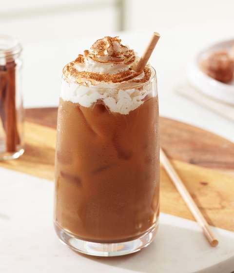 Iced Dirty Chai Latte