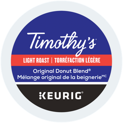 Timothy's Original Donut Blend Light Roast Coffee