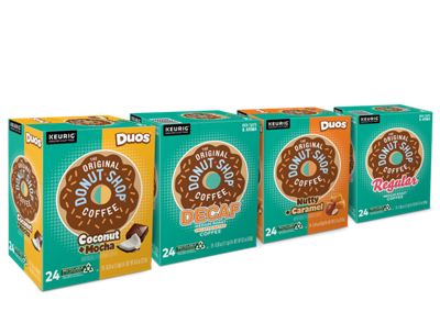 The Original Donut Shop Duos Coconut + Mocha Keurig Single-serve K