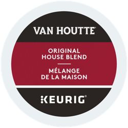 A pod of Van Houtte Original House Blend Medium Roast Coffee