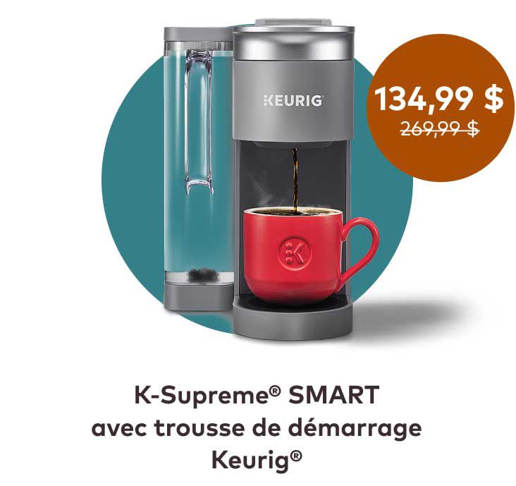 Cafetière une tasse à la fois Keurig® K-Supreme ® SMART