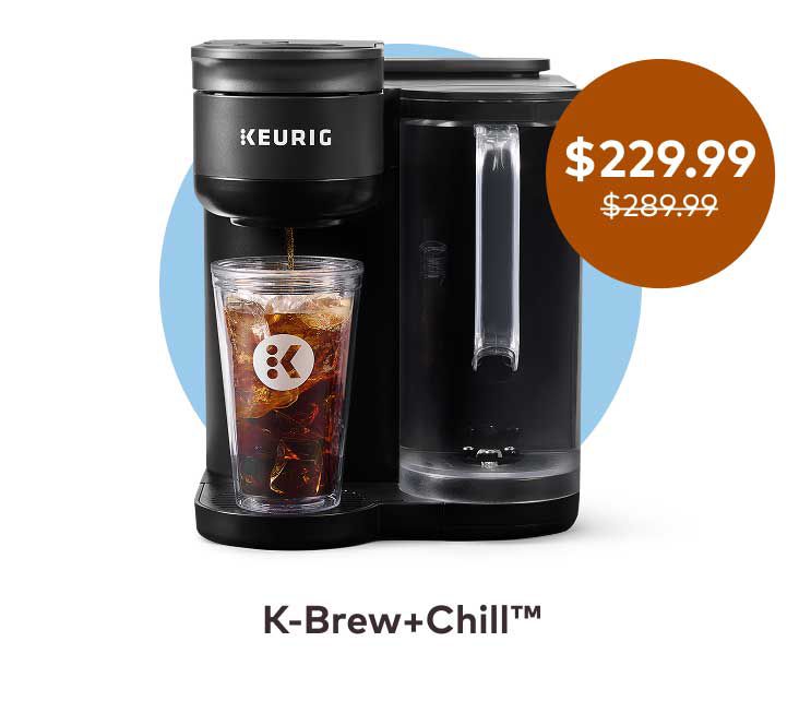 Keurig® K-Brew+Chill™ Single Serve Coffee Maker
