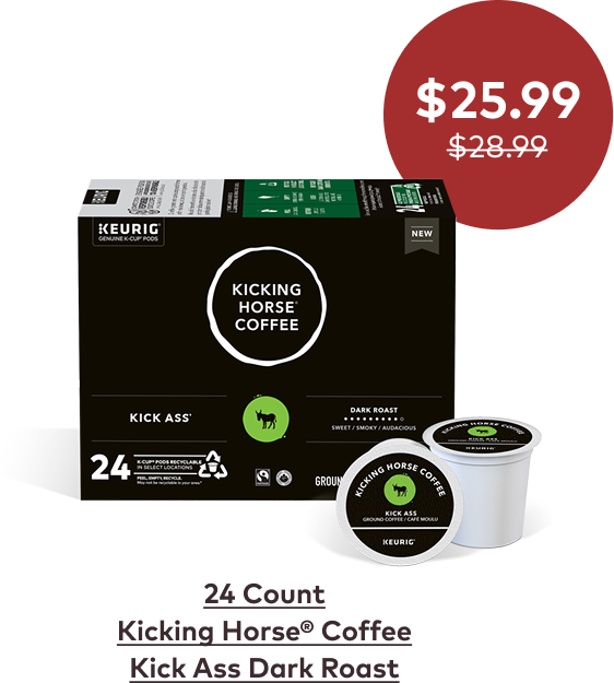 Kicking Horse® Coffee Kick Ass Dark Roast