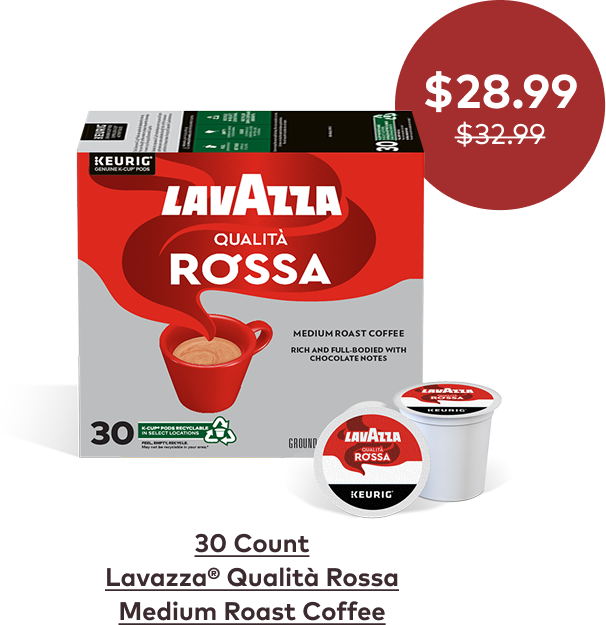 Lavazza Qualità Rossa Medium Roast Coffee