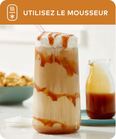 Utilisez le mousseur
