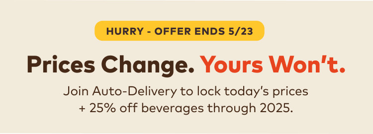 35% off your first auto-delivery order
