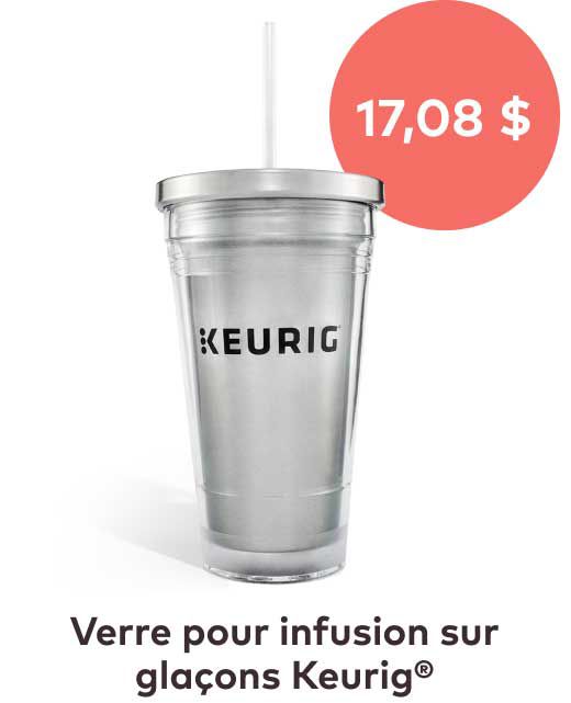 Verre pour infusion sur glaçons Keurig® — 17,08 $
