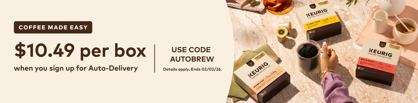 $9.99 for your first auto-delivery order