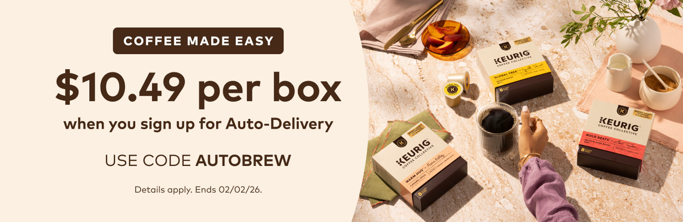 $9.99 for your first auto-delivery order
