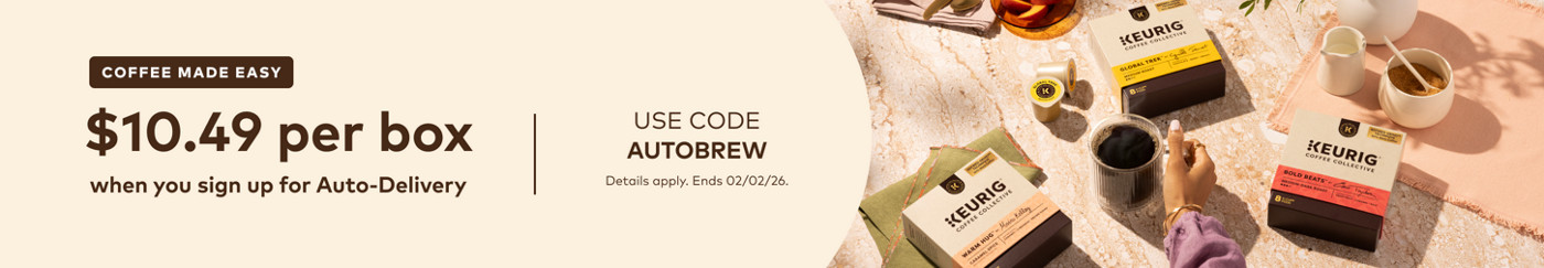 $9.99 for your first auto-delivery order