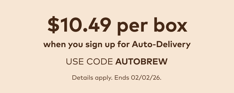$9.99 for your first auto-delivery order
