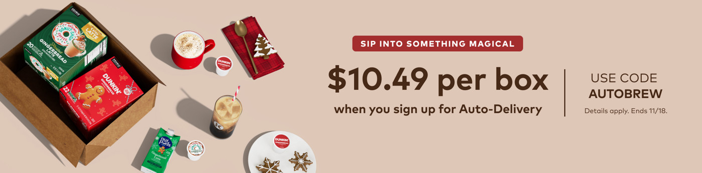 $9.99 for your first auto-delivery order