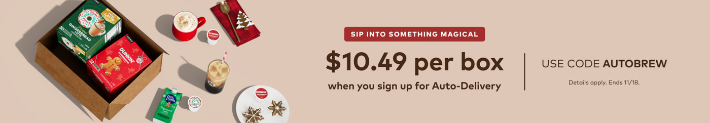 $9.99 for your first auto-delivery order