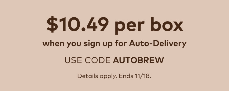 $9.99 for your first auto-delivery order