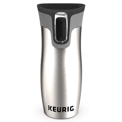 Keurig 14oz Faceted Travel Mug - Red