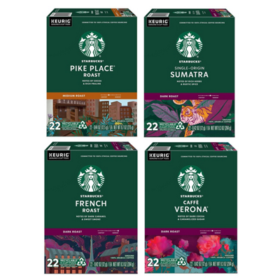 Starbucks® Best Sellers - 4 Box Collection