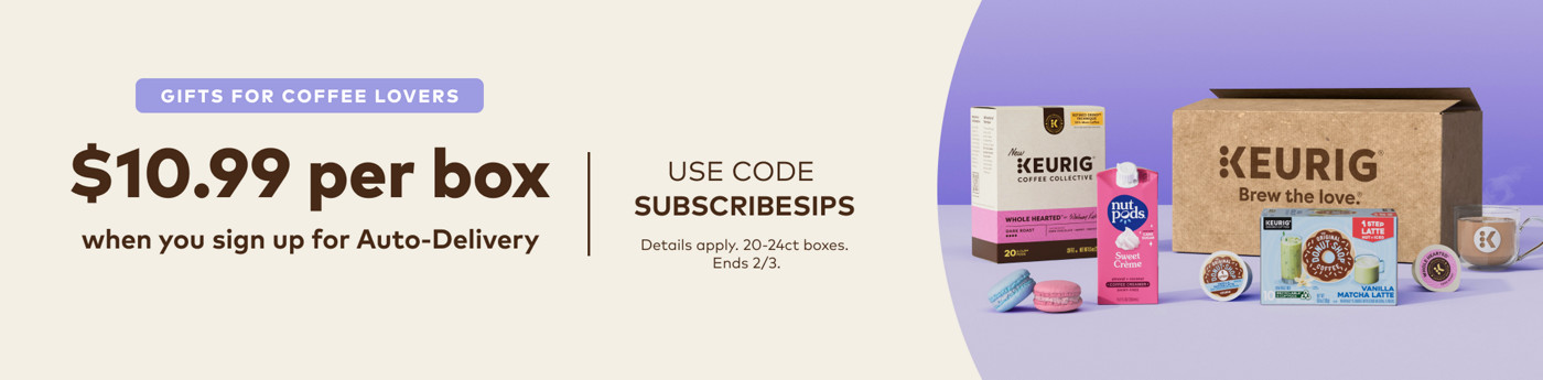 $9.99 for your first auto-delivery order