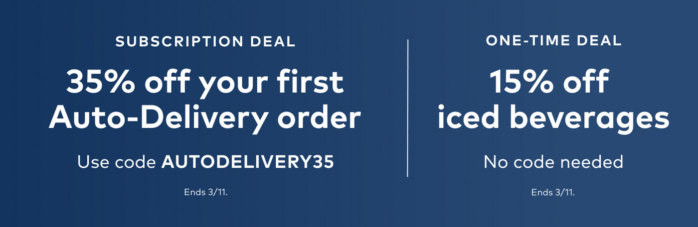 35% off your first auto-delivery order