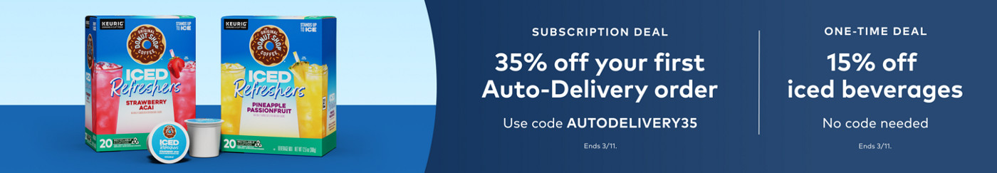 35% off your first auto-delivery order