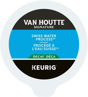 Van Houtte café déca Procédé à l'eau suisse Biologique Fairtrade Signature torréfaction légère