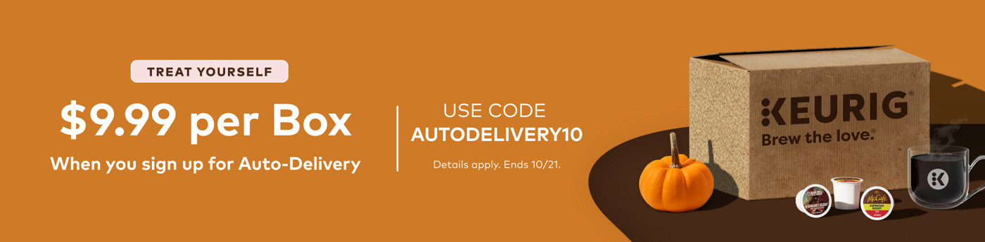 $9.99 for your first auto-delivery order