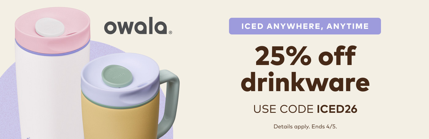 25% of all keurig drinkware