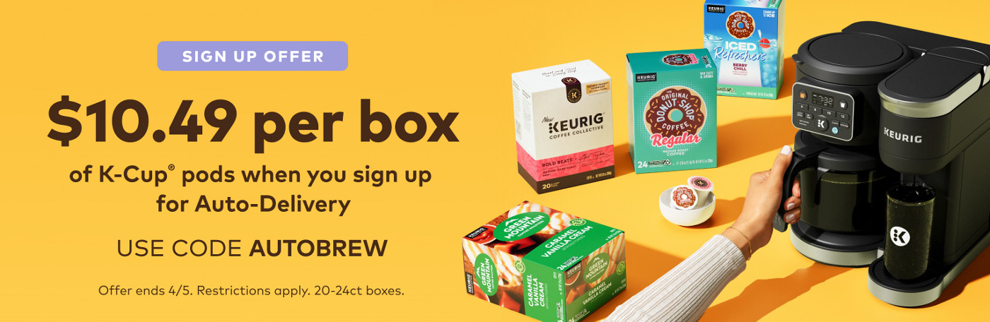 $10.49 for your first auto-delivery order