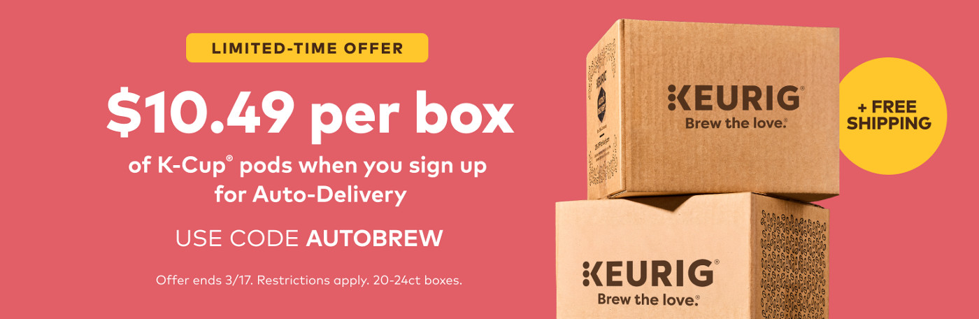 $10.49 for your first auto-delivery order