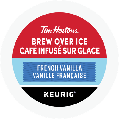 Tim Hortons Brew Over Ice French Vanilla
