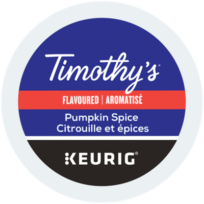 Timothy's café Citrouille et épices de torréfaction moyenne