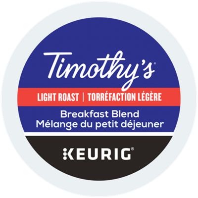 Timothy's Breakfast Blend Light Roast Coffee