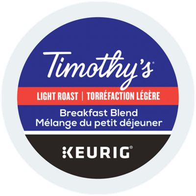 UPC 842115010013 product image for Timothy's Breakfast Blend Light Roast Coffee (4x24ct) | upcitemdb.com