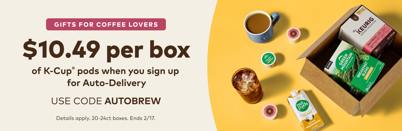 $10.49 for your first auto-delivery order