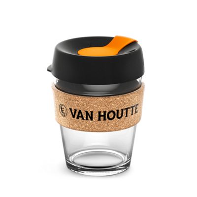 Tasse en verre avec liège Van Houtte®