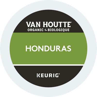 A pod of Van Houtte Honduras Organic Fairtrade Medium Roast Coffee