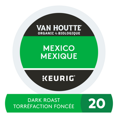 Van Houtte Café Mexique Biologique Fairtrade de Torréfaction Moyenne