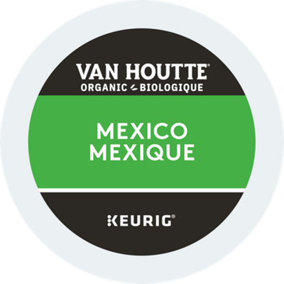 Une capsule de Van Houtte Café Mexique Biologique Fairtrade de Torréfaction Moyenne