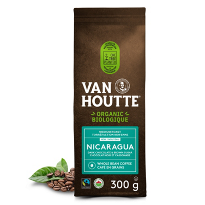 Van Houtte Nicaragua Organic Fairtrade Whole Beans