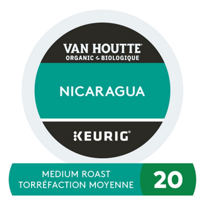 Van Houtte Café Nicaragua Biologique Fairtrade de Torréfaction Moyenne