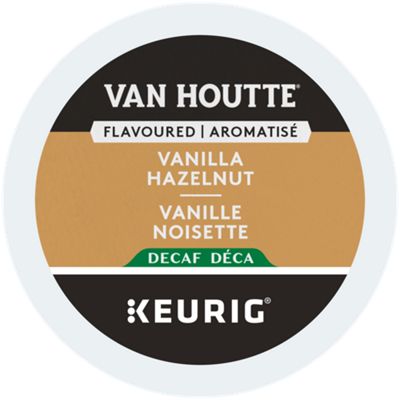 Van Houtte Vanilla Hazelnut Decaf Light Roast Coffee