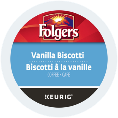 Folgers Gourmet Selection Vanilla Biscotti Light Roast Coffee