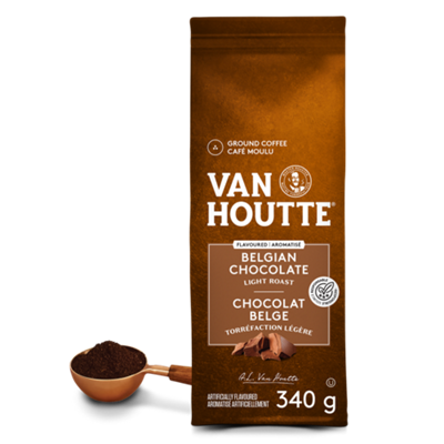 Café moulu chocolat belge