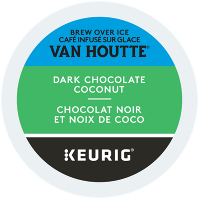 Van Houtte® Café infusé sur glace Chocolat noir et noix de coco